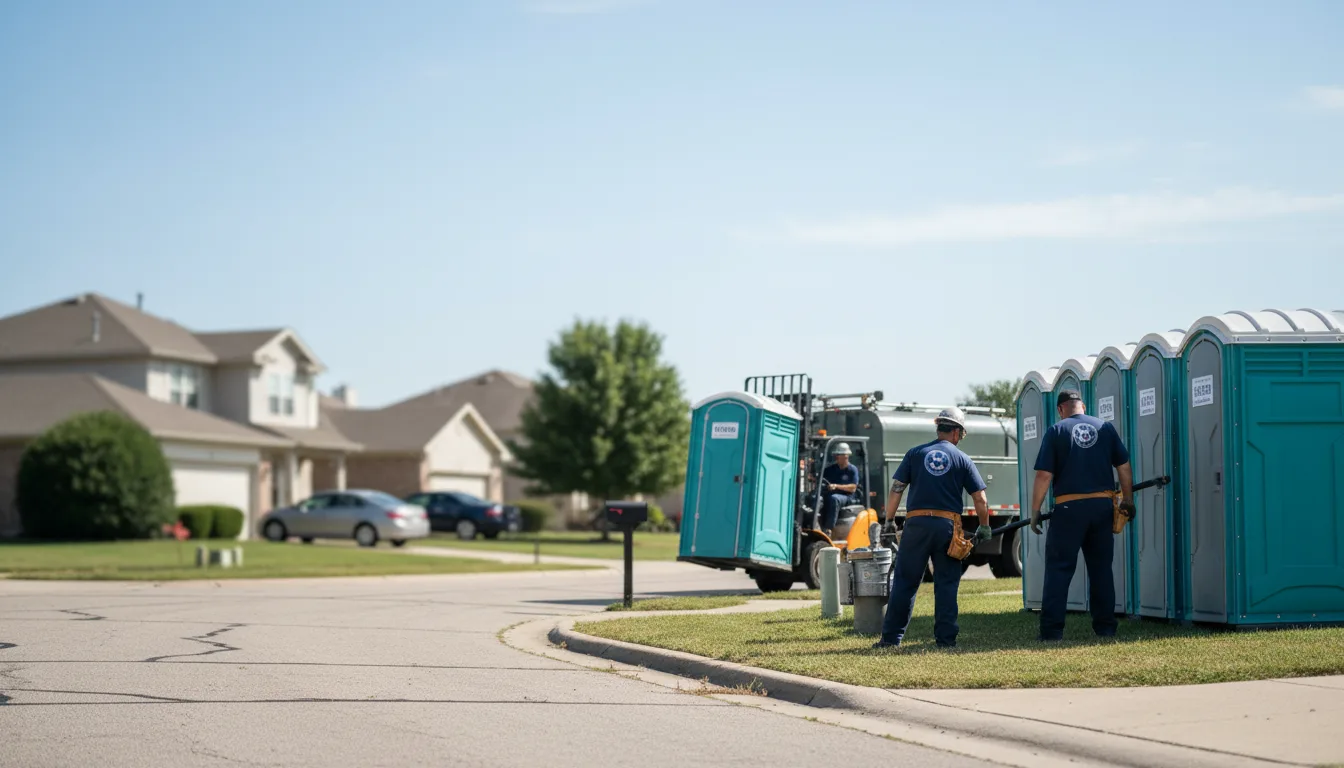 Porta Potty Rental in Pompeii, MI near me